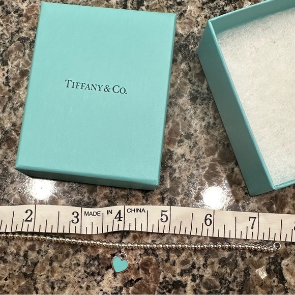 Tiffany & Co. Silver Heart Bracelet - Picture 10 of 10